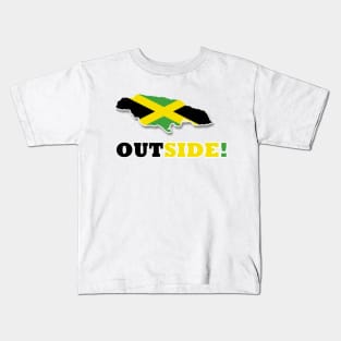 Jamaican Outside Kids T-Shirt